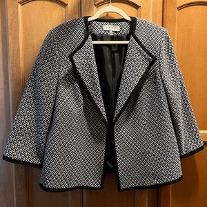 Kasper suit coat and skirt. both pieces lined. Worn a handful of times.